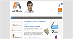 Desktop Screenshot of pabloabalos.com